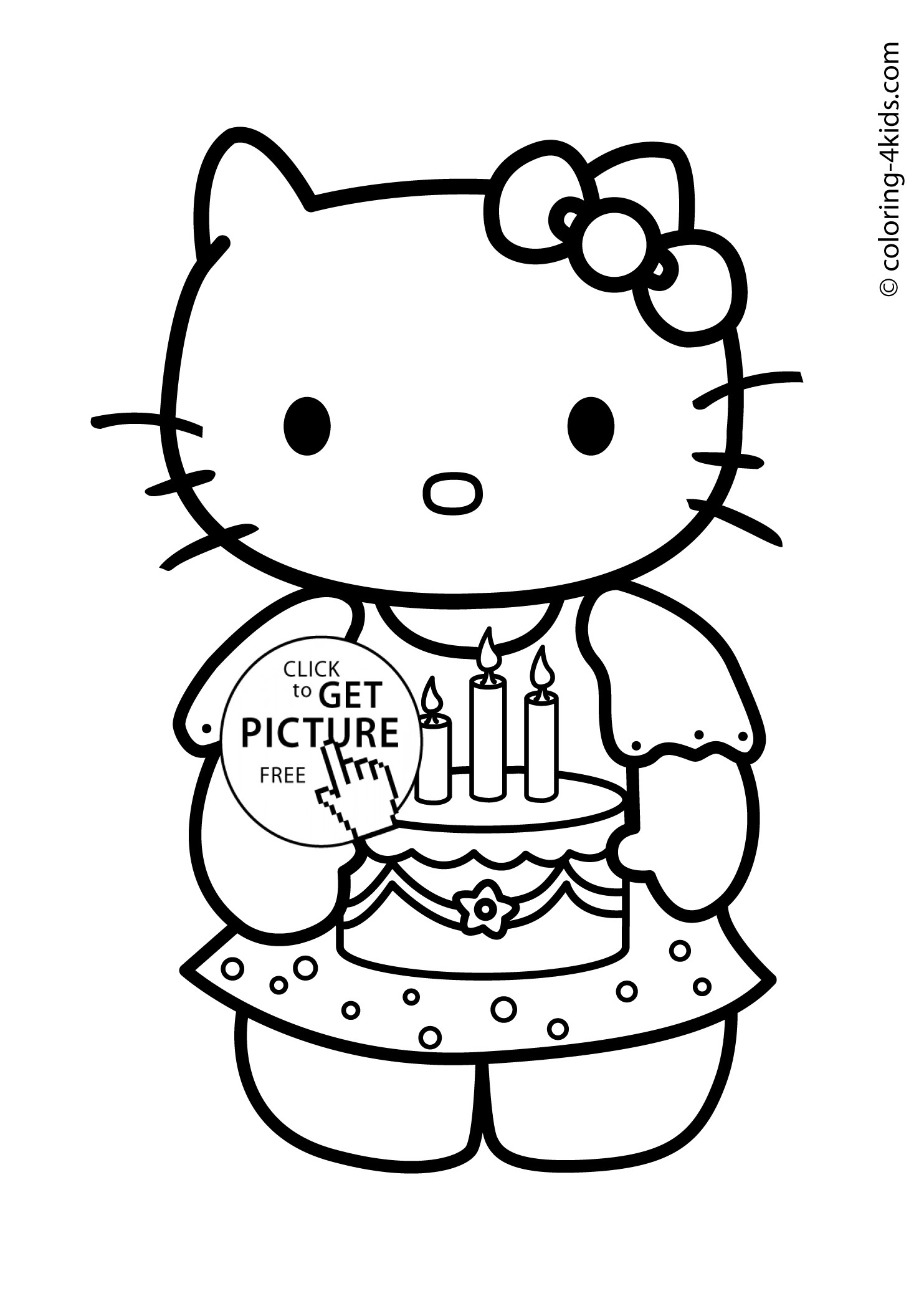1483x2079 Cool Hello Kitty Hello Kitty Angel Cartoons Coloring Pages