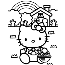 230x230 Top Free Printable Hello Kitty Coloring Pages Online