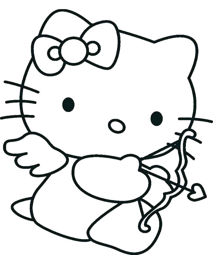 700x838 Hello Kitty Ballerina Coloring Page Coloring Pages To Print Hello