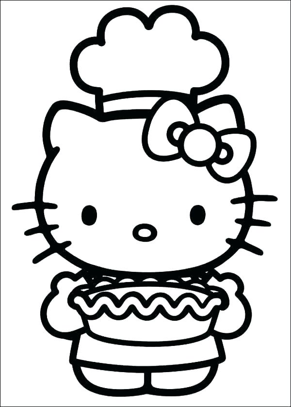600x840 Hello Kitty Dancing Coloring Pages