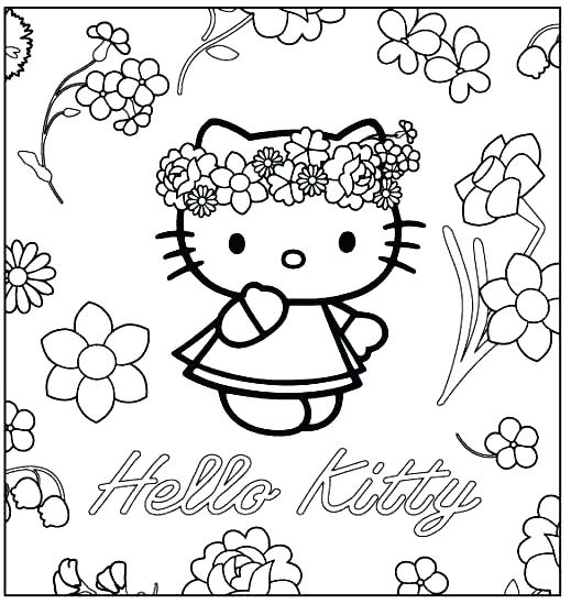519x549 Cartoons Coloring Pages Printable Coloring Pages Hello Kitty