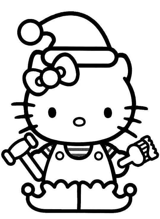 540x736 Hello Kitty Coloring Pages Illustration Design