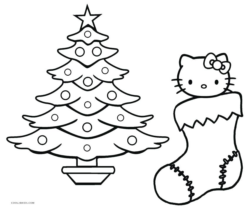 850x710 Hello Kitty Christmas Coloring Pages Hello Kitty Coloring Pages