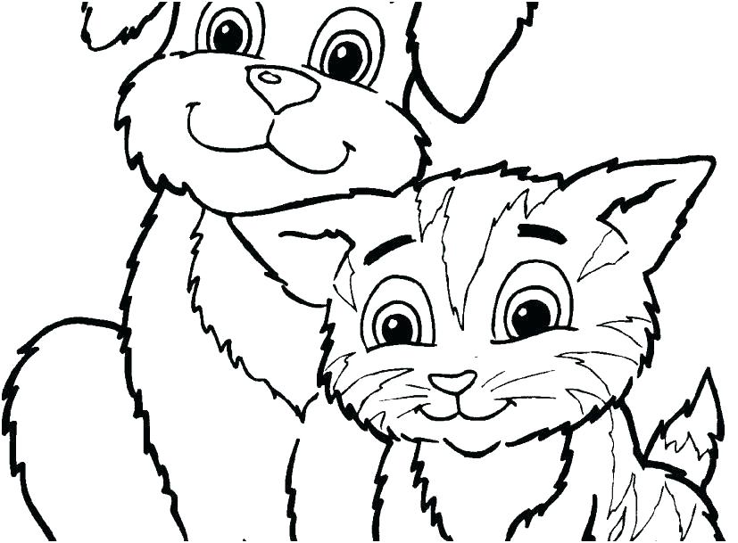 827x609 Free Coloring Pages Hello Kitty Cute Kitty Coloring Pages Cute