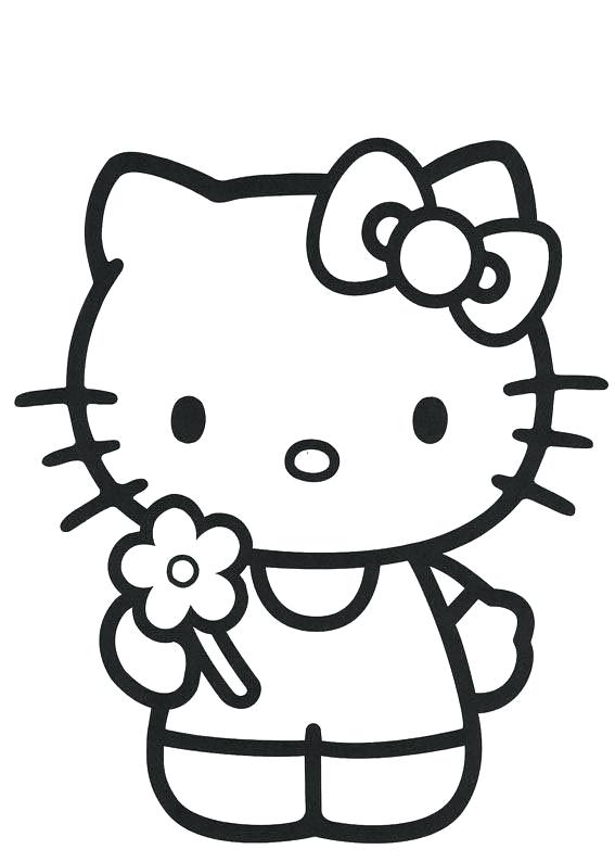 567x794 Hello Kitty Christmas Coloring Pages Imprimir En Letra Gratis