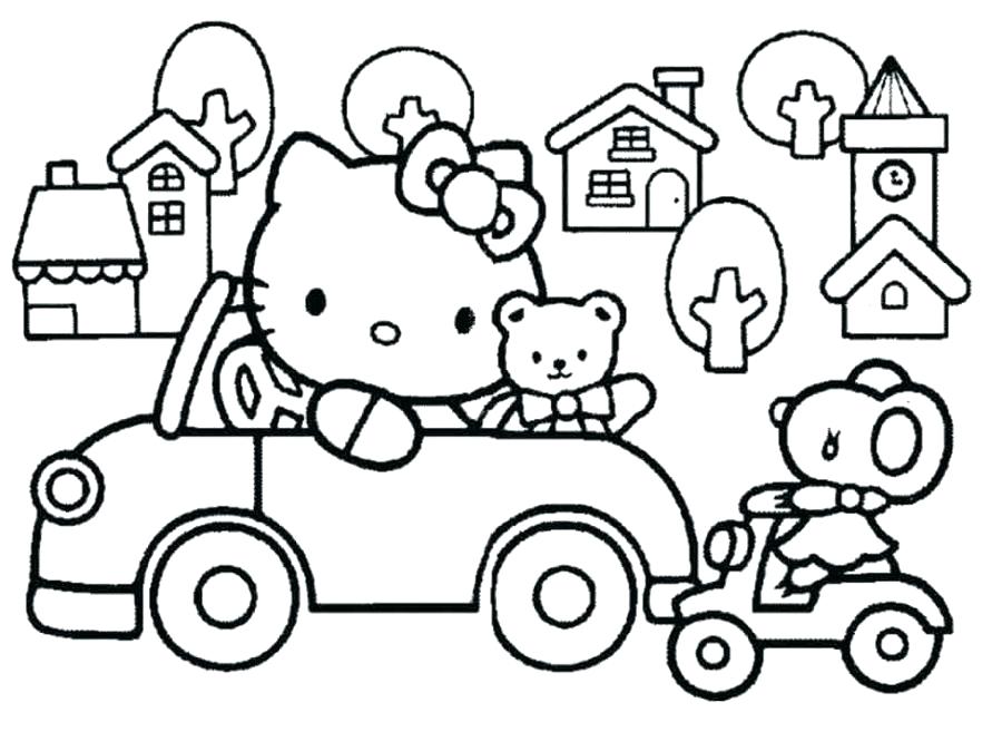 900x674 Hello Kitty Coloring Page Hello Coloring Page Kitty Coloring Pages