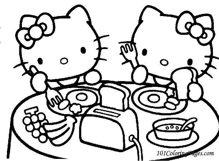 720x532 Hello Kitty Coloring Pages Games Printable