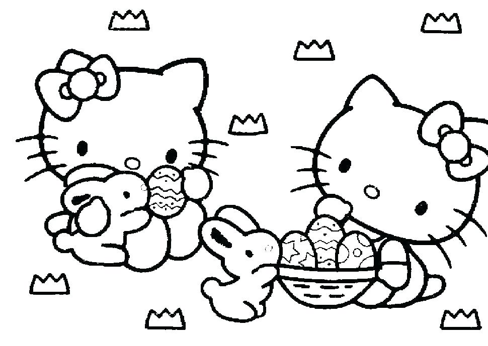 970x689 Kitty Coloring Page Hello Kitty Coloring Pages Series Coloring