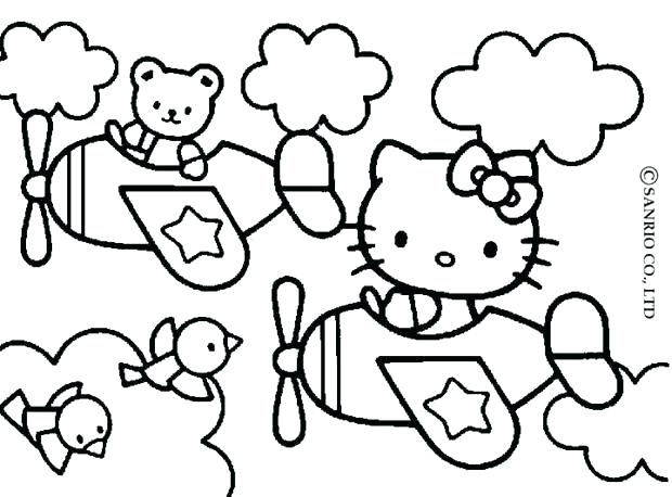620x458 Coloring Pages Online To Print Kitty Coloring Page Hello Kitty