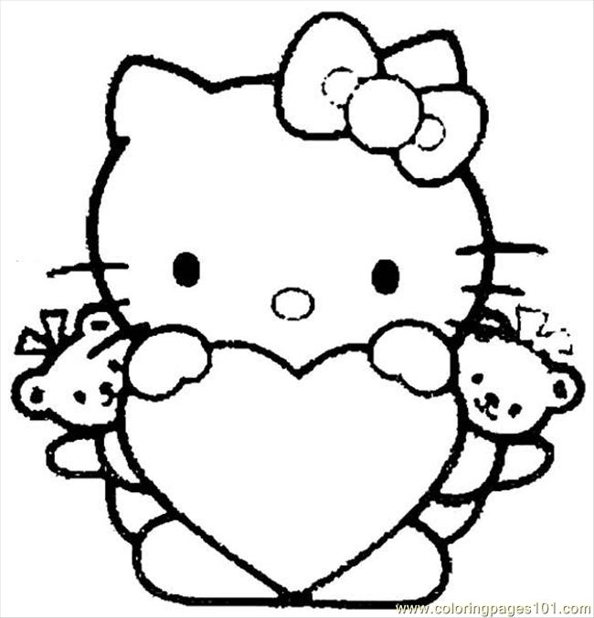 650x677 Coloring Pages To Print Free Print Hello Kitty Coloring Pages