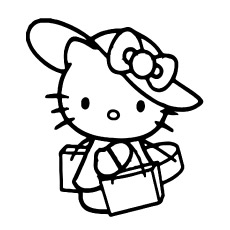 230x230 Top Free Printable Hello Kitty Coloring Pages Online