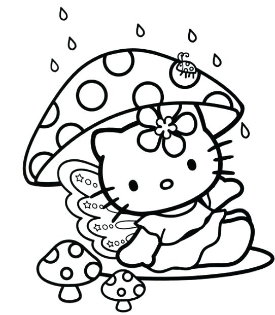 542x621 Hello Kitty Printable Coloring Page Hello Kitty Coloring Sheets