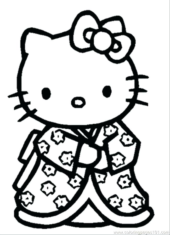 650x899 Hello Kitty Printable Coloring Page Printable Coloring Pages Hello