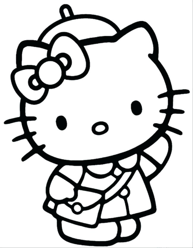 650x836 Coloring Pages Hello Kitty Icontent