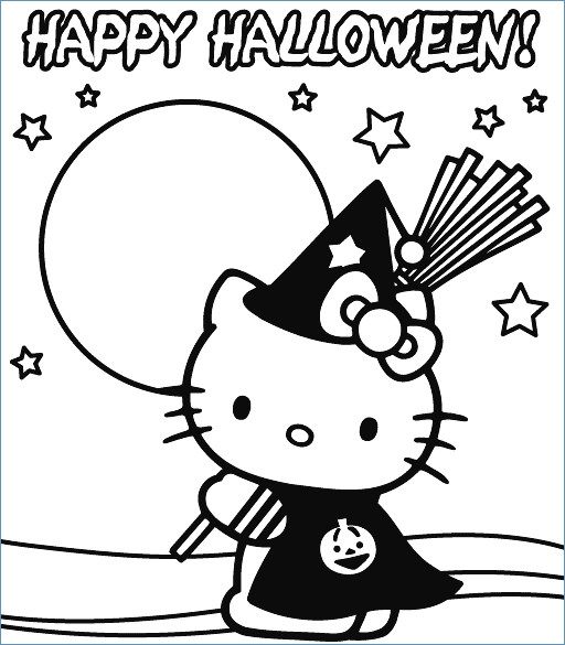 512x585 Hello Kitty On The Beach Coloring Page