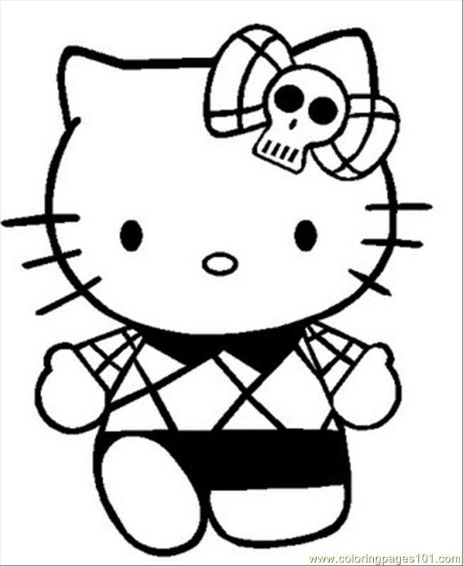650x795 Hello Kitty Printable Coloring Pages Free Printable Coloring