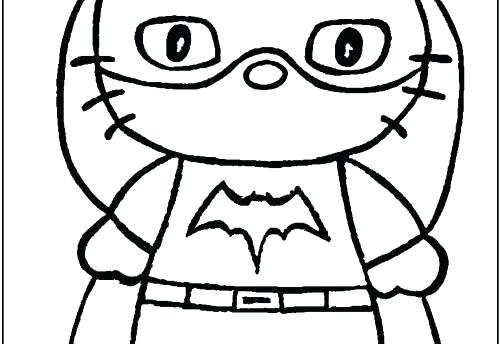 500x344 Hello Kitty Halloween Coloring Pages