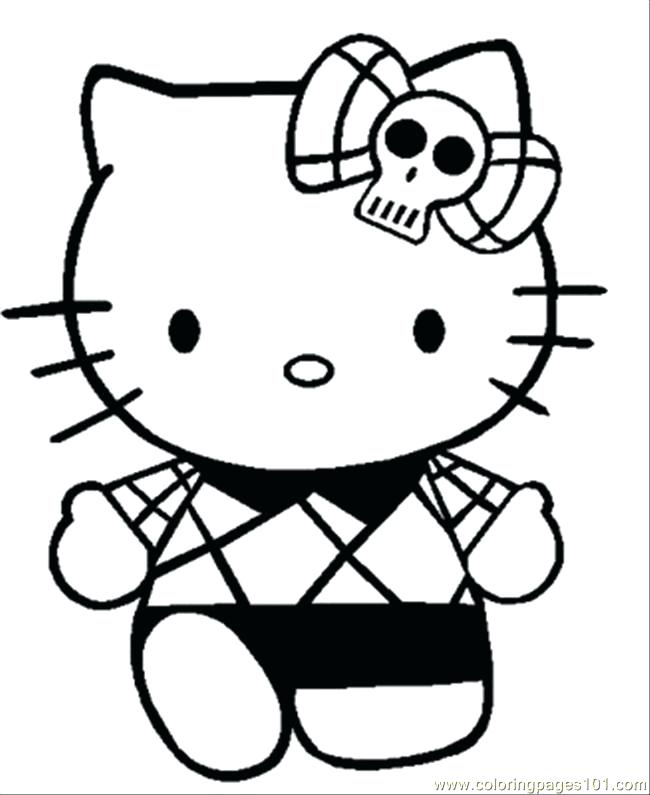 650x795 Hello Kitty Halloween Coloring Pages Hello Kitty Coloring Pages