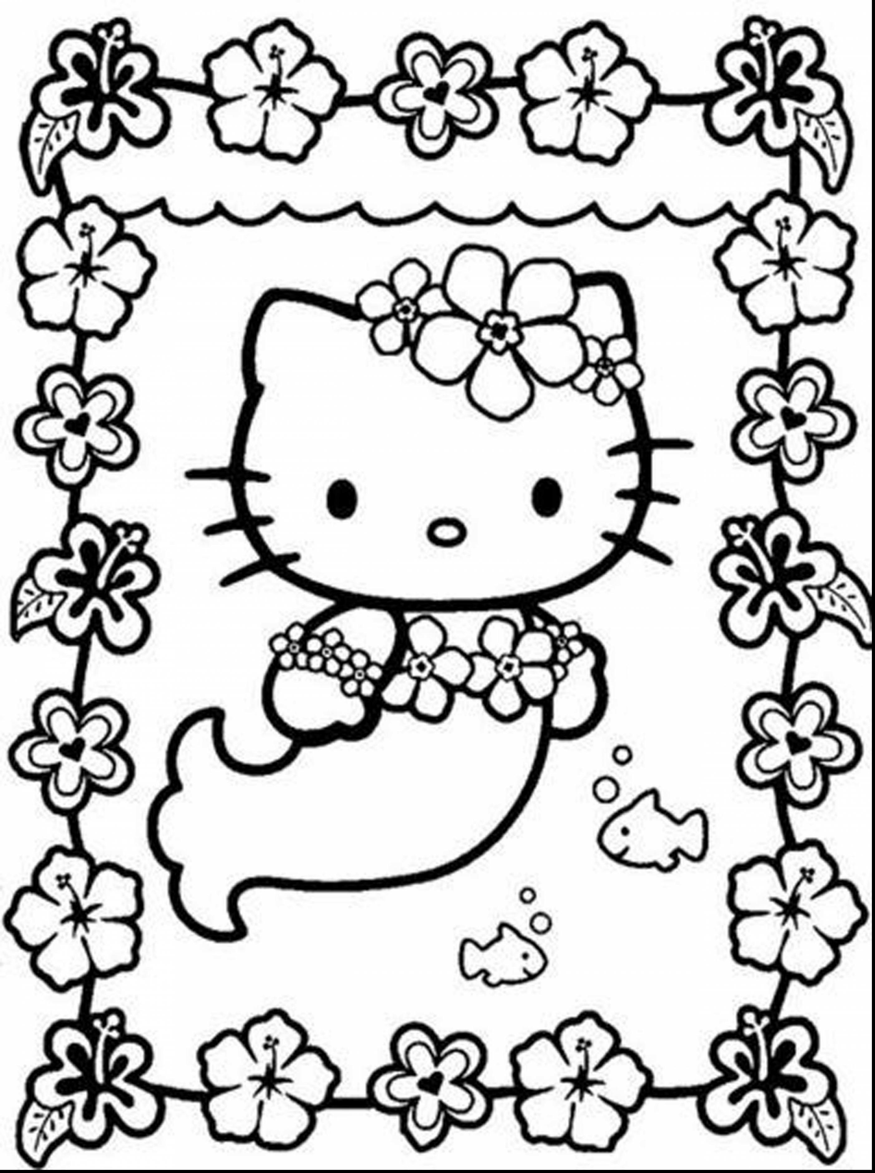 2805x3758 Best Of Stunning Hello Kitty Mermaid Coloring Pages To Print