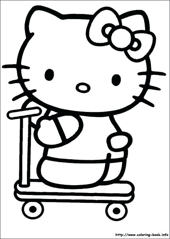 567x794 Hello Kitty Halloween Coloring Pages Hello Kitty Coloring Pages