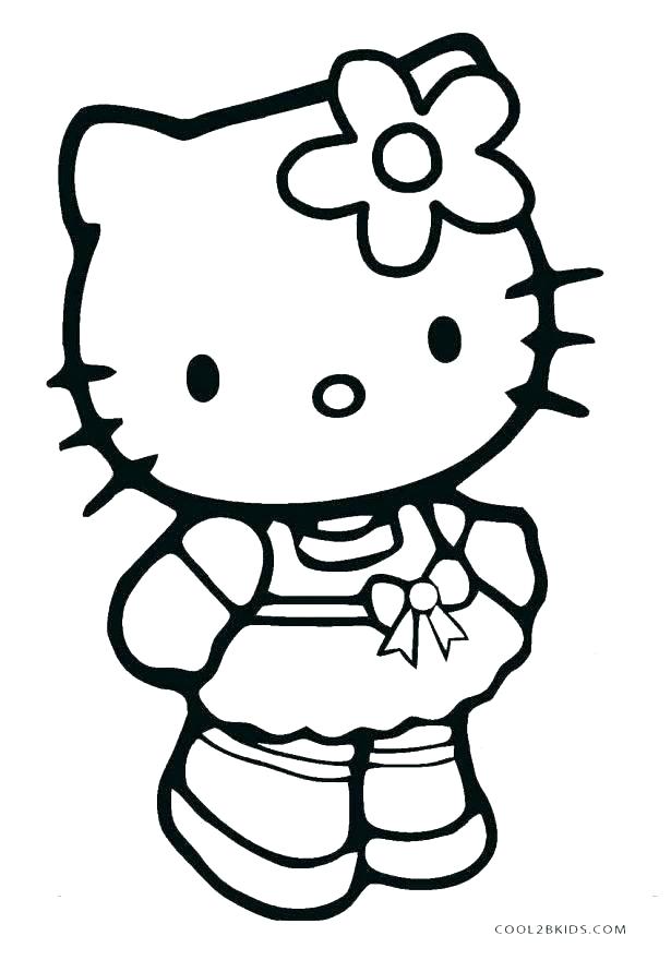 615x880 Hello Kitty Princess Coloring Page Vanda