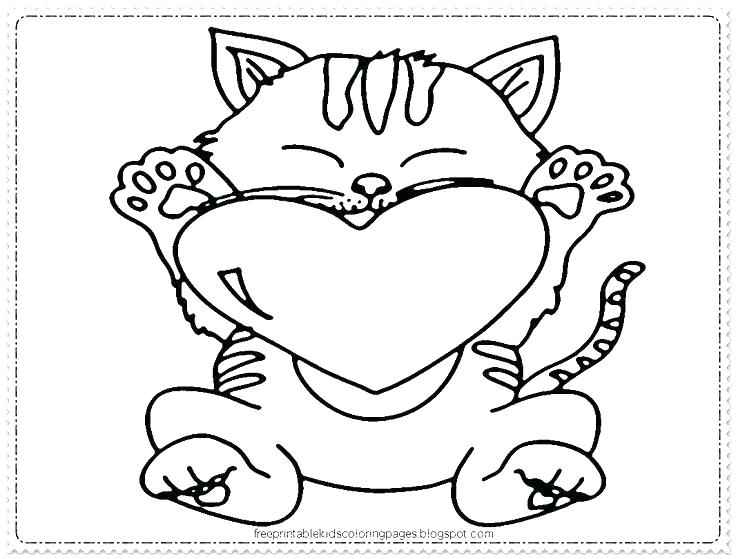 736x559 Hello Kitty Valentine Coloring Pages Elegant Hello Kitty Valentine