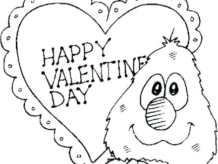 440x330 Valentines Coloring Pages Disney Printable Valentine Coloring