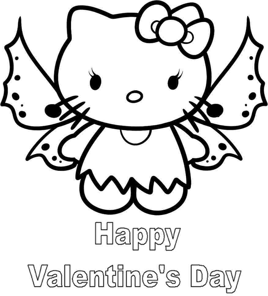 876x969 Hello Kitty Coloring Pages