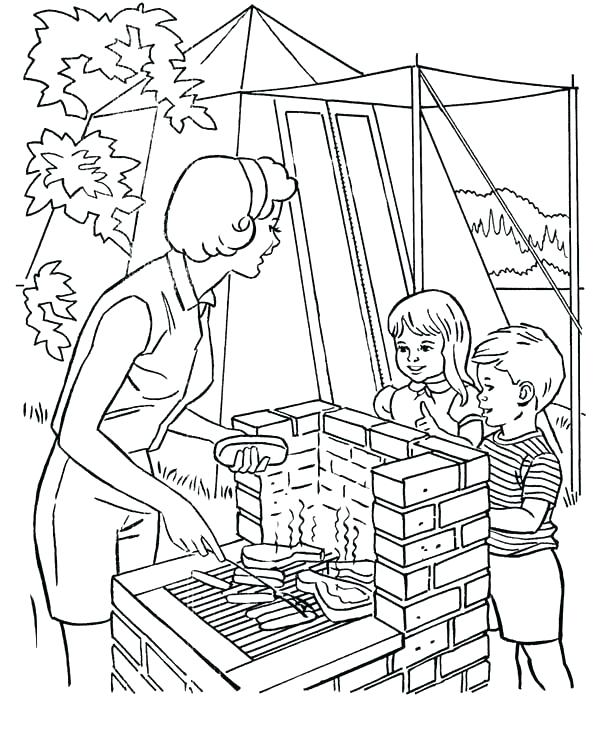 600x734 Helping Hands Coloring Page Helping Others Coloring Pages Family
