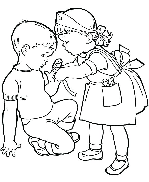 600x734 Good Samaritan Coloring Page Good Coloring Page Awesome Another