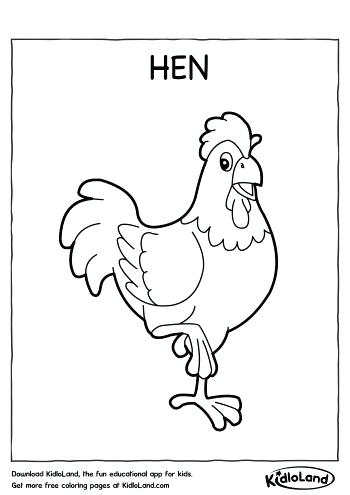 350x495 Hen Coloring Pages Little Red Hen Coloring Page Co Handas Hen