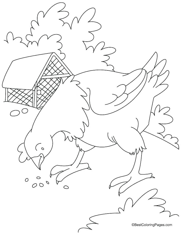738x954 Red Hen Printables Hens Coloring Pages Hen Coloring Pages Vibrant
