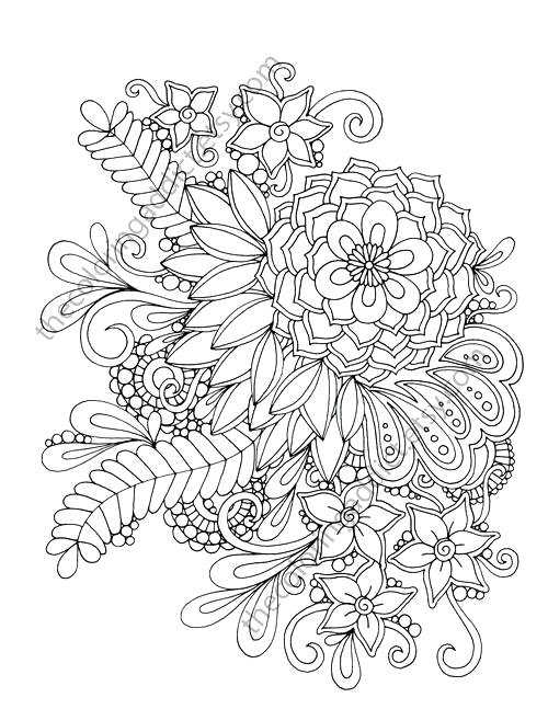 500x647 Henna Coloring Pages Henna Coloring Pages Adult Sketch Coloring
