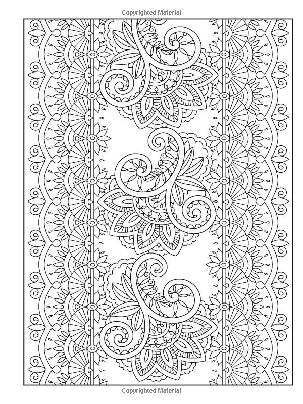600x800 Free Mehndi Coloring Pages