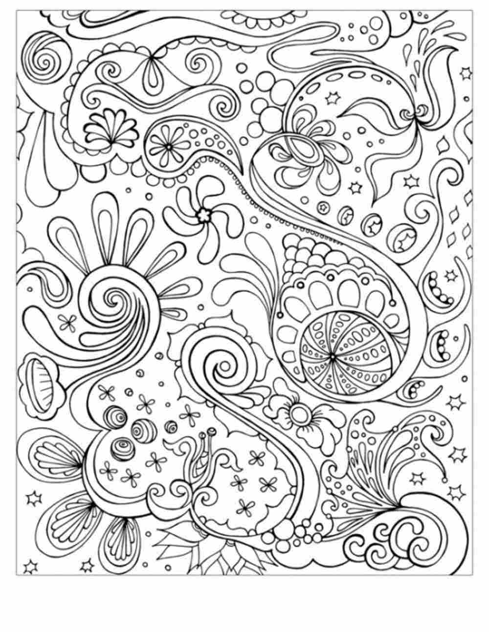 1000x1293 Coloring Pages Adults Seamles Henna Mehndi Doodles Abstract Floral