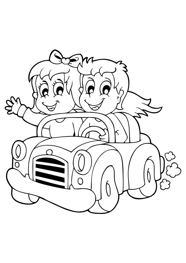 595x842 Free Printable Car Coloring Pages For Kids