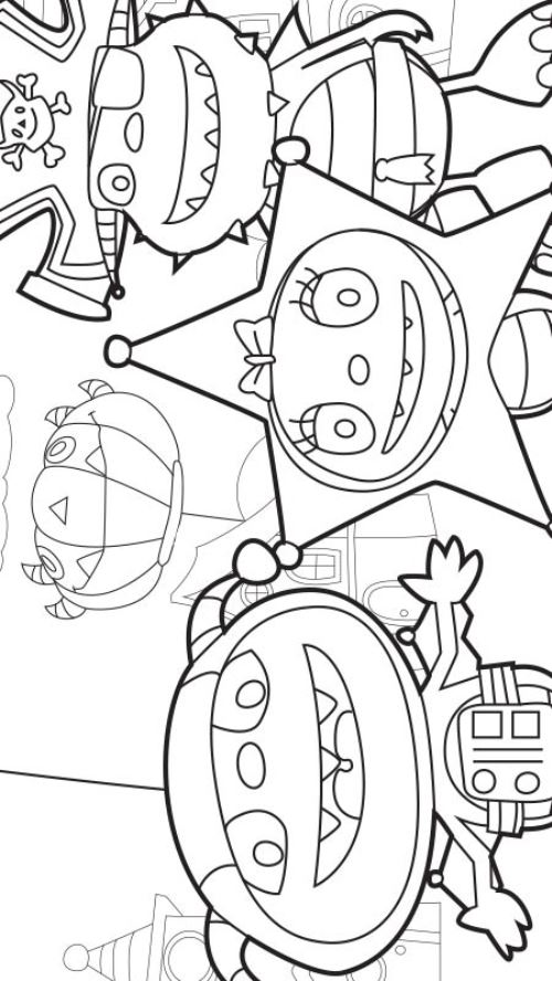 500x888 Kids N Coloring Pages Of Henry Hugglemonster