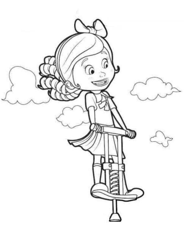 593x743 Kids N Coloring Pages Of Goldie And Bear