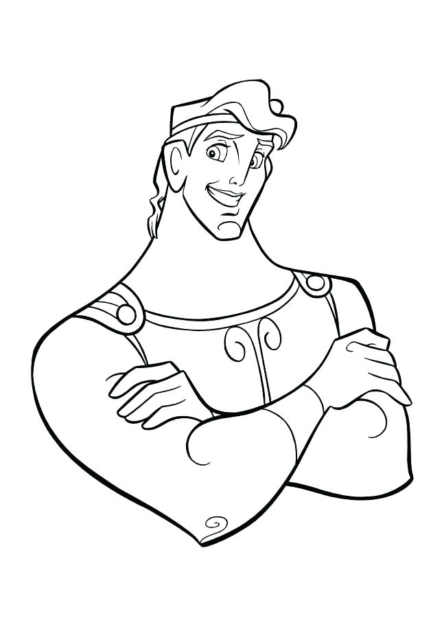 647x913 Hercules Coloring Pages And Meg Coloring Pages