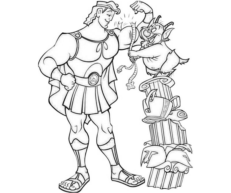 800x667 Disney Hercules Coloring Pages