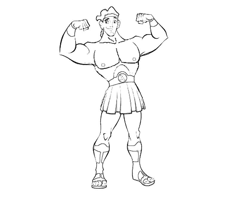 800x667 Free Printable Hercules Coloring Pages For Kids