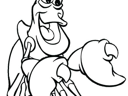 440x330 Hermit Crab Coloring Page Crab Coloring Pages M Sketch Of Blue