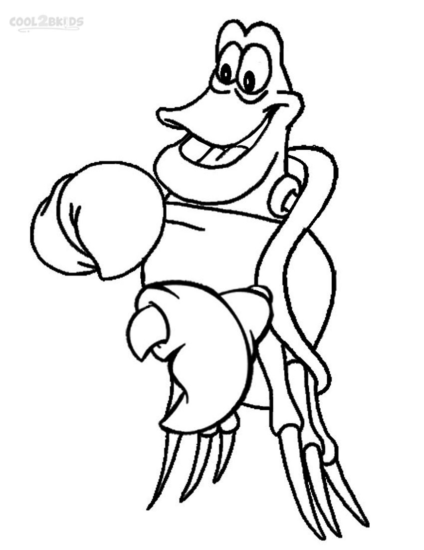 850x1102 Simplistic Crab Coloring Sheets Printable Hermit Pages For Kids