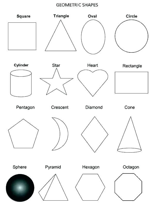 600x825 Shape Coloring Pages Shapes Coloring Pages Coloring Pages Shapes