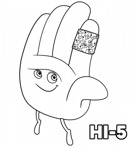 Hi Coloring Pages