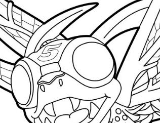 316x243 Skylanders Giants Coloring Page