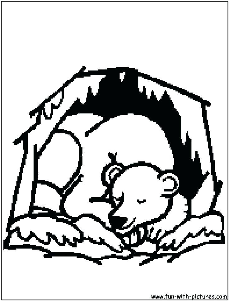 736x966 Hibernation Coloring Pages Coloring Pages Of Bears Coloring Pages