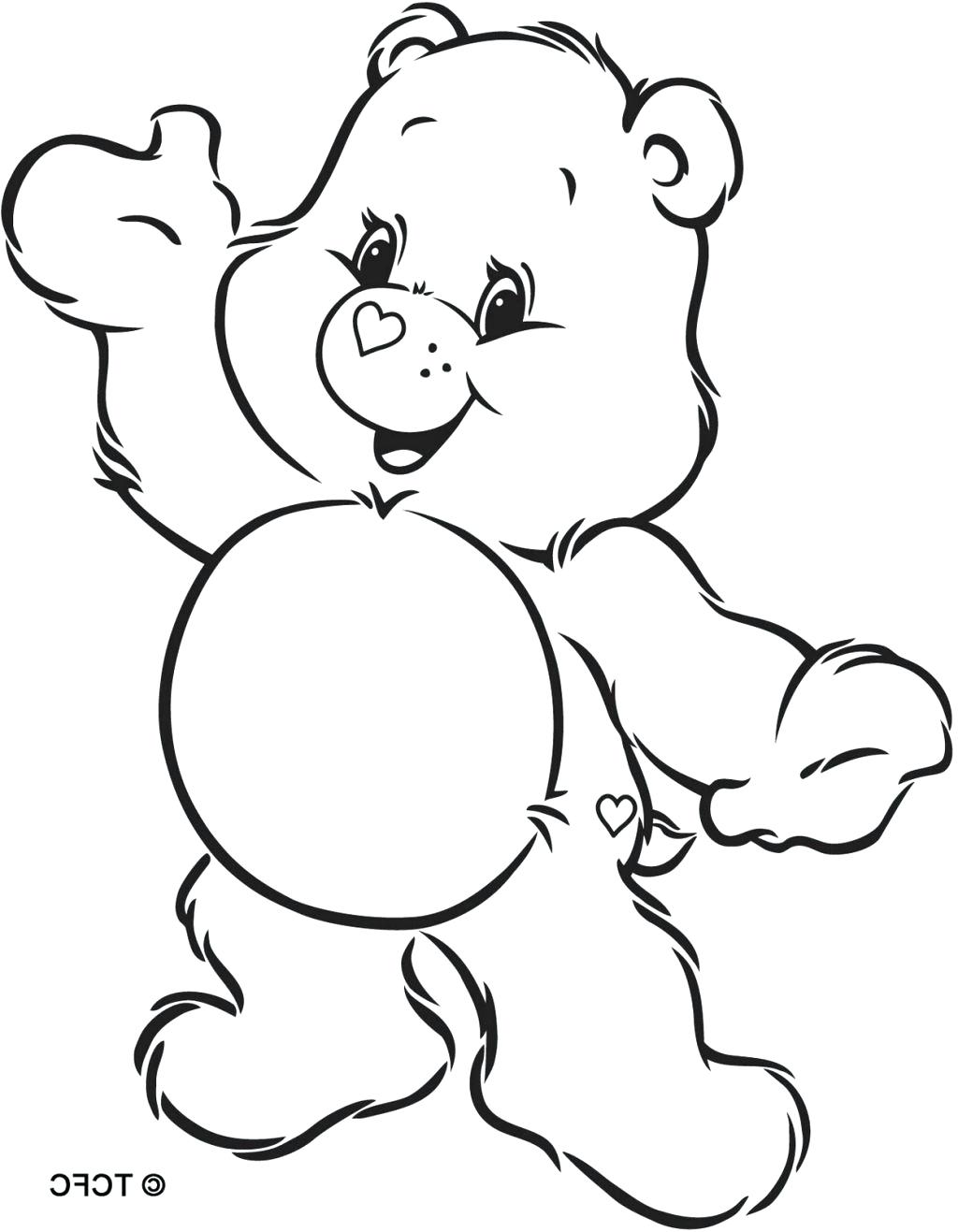 1024x1317 Marvellous Design Care Bear Coloring Pages Bears Page