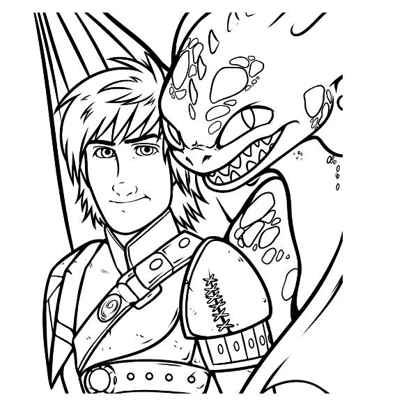 590x590 Kids N Coloring Pages Of How To Train Your Dragon
