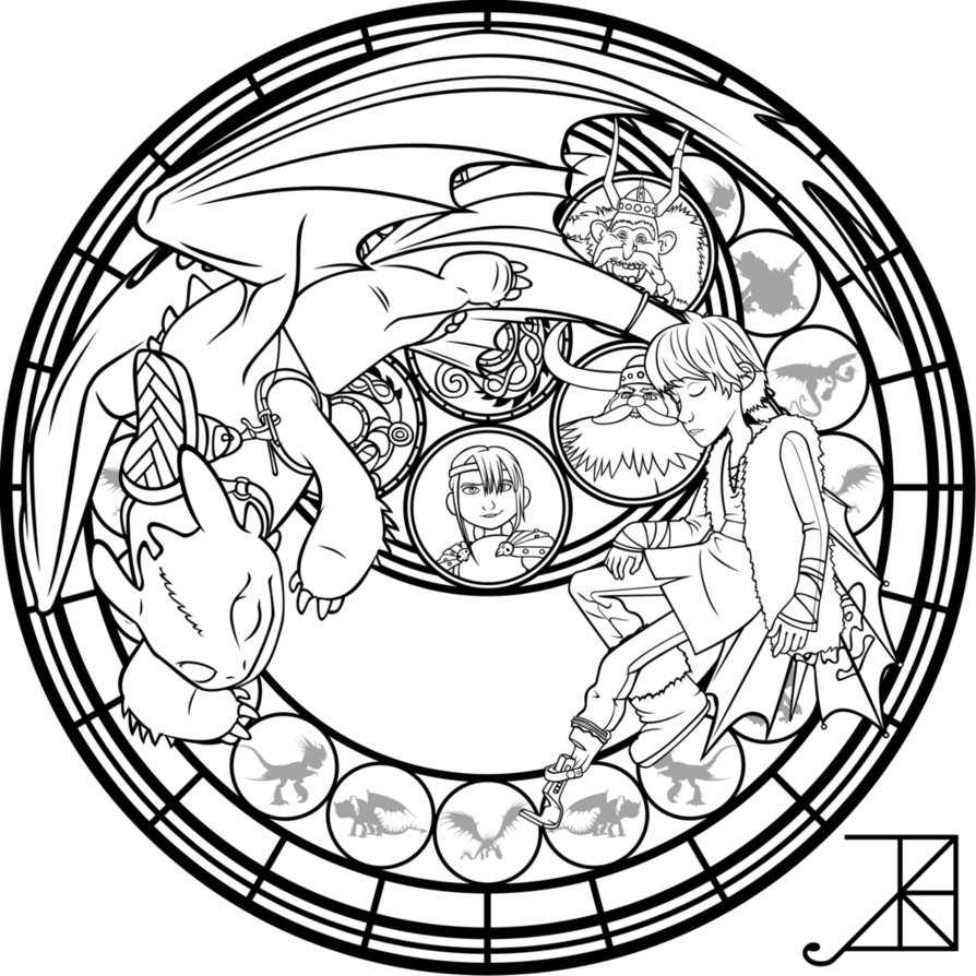 894x894 Sg Hiccup Coloring Page